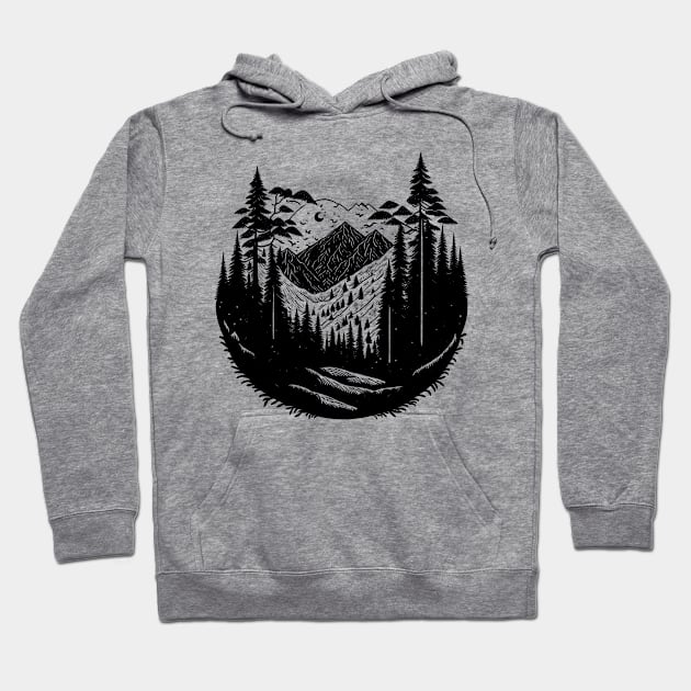 colorless nature Hoodie by Rain Of Colors